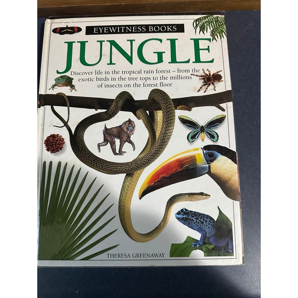 Eyewitness Books Jungle Hardcover by Theresa Greenaway, Alfred A. Knopf, Ecology